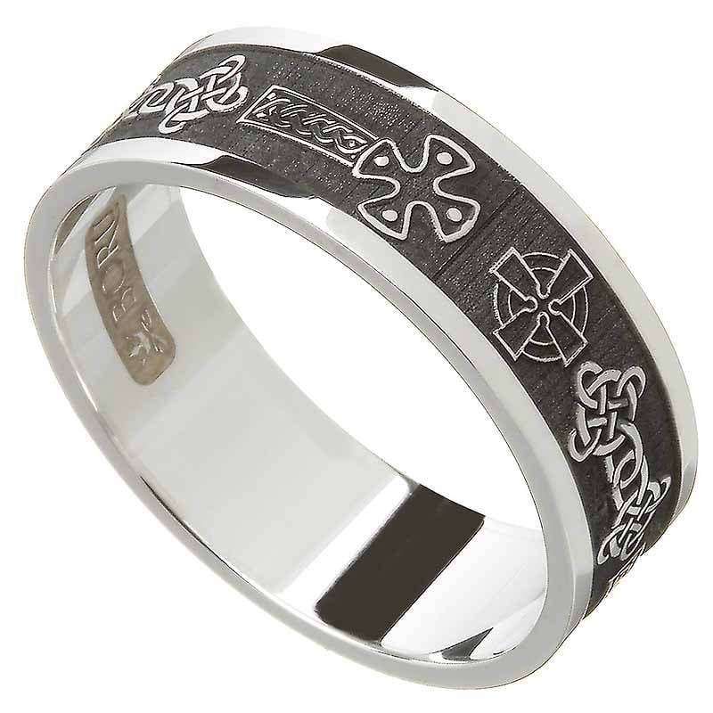 celtic ring - men's celtic cross ring
