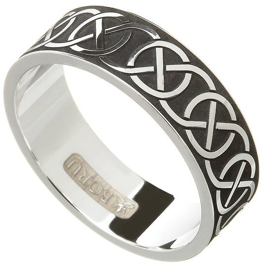 Celtic Ring - Men's Celtic Circle Knot Wedding Ring