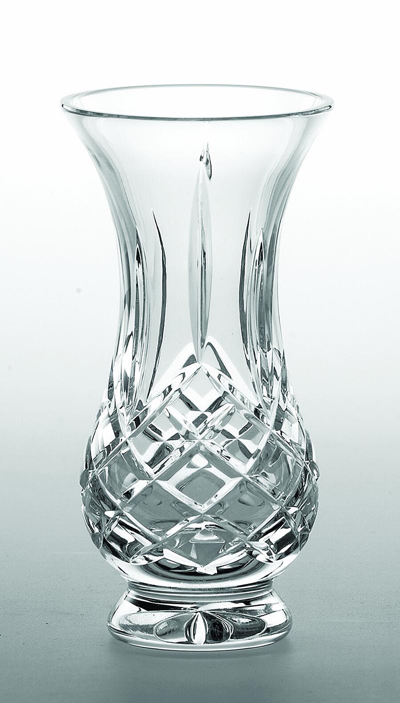 Product image for Galway Crystal Longford 5' Footed Bulb Vase