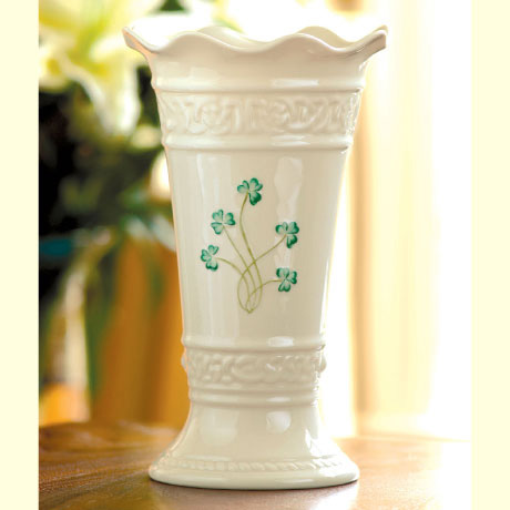 Product image for Belleek Vase - 10' Tara