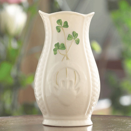 Product image for Belleek Vase - 4' Mini Gaelic