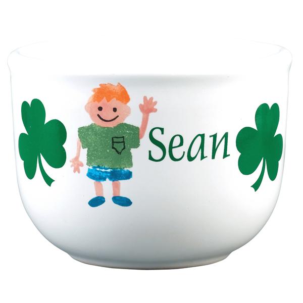 Product image for Personalized 20 oz. Irish Kids Ice Cream Bowl