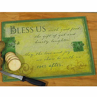Product image for 'Bless Us' Cutting Board