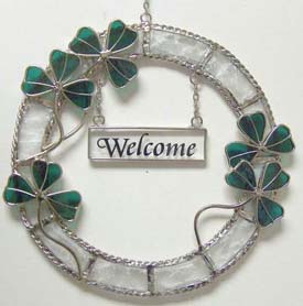 Product image for Shamrock Welcome Wreath