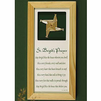 Product image for 'St. Brigid's Prayer' Shadow Box Frame