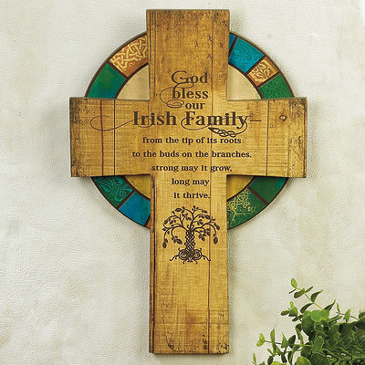 Product image for Irish Tree of Life Cross