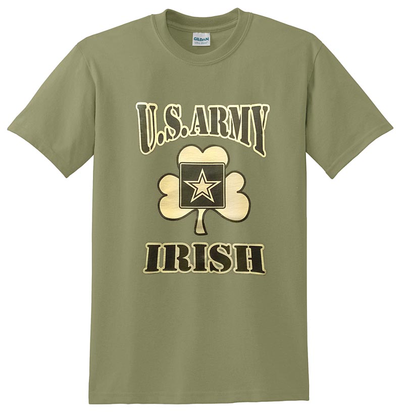 Product image for Irish T-Shirt - Army