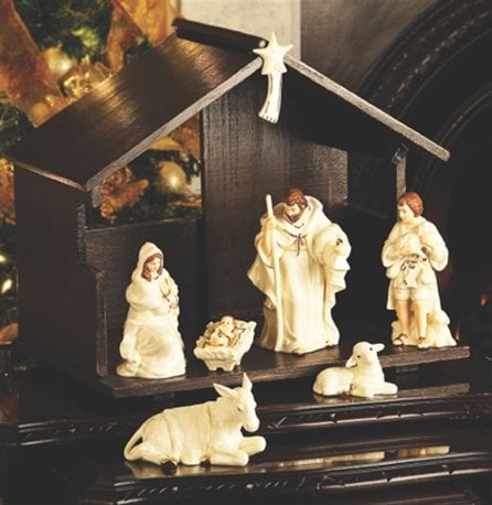 Product image for Irish Christmas - Belleek Classic Nativity Set