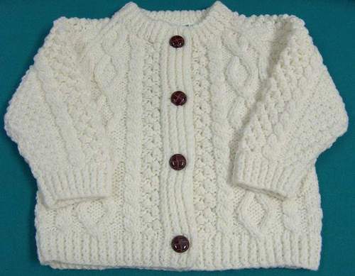 Product image for Irish Sweater - Children's Aran Cardigan