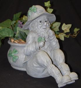 Product image for Leprechaun Pot of Gold Planter