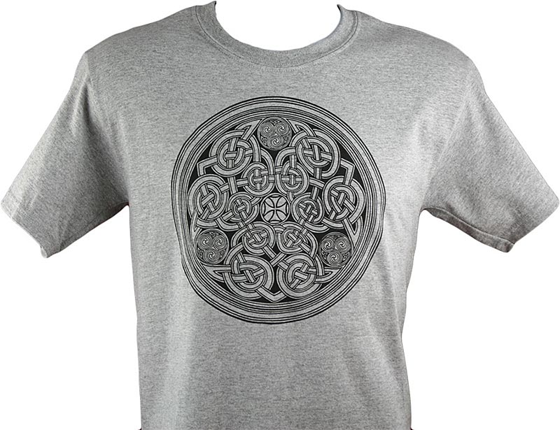 Product image for Irish T-Shirt - Printed Celtic Knot