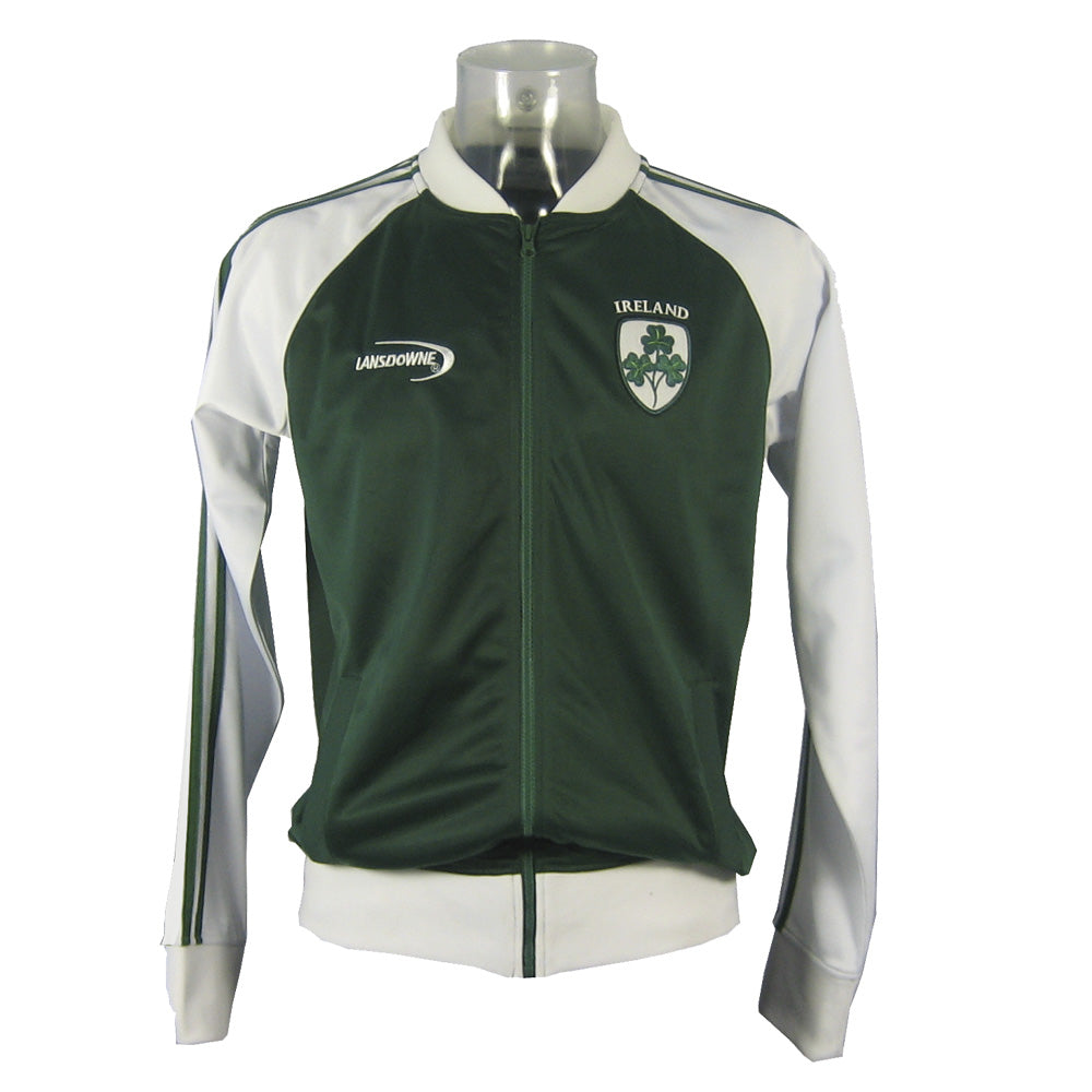 Irish Jacket Green Ireland 3 Shamrock Track Jacket at