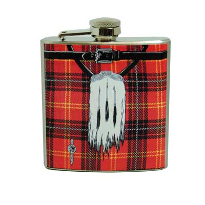 Product image for Kilt Flask - Red