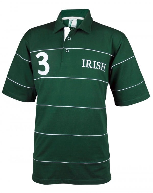 Product image for SALE | Croker Irish Green Piping Polo Shirt