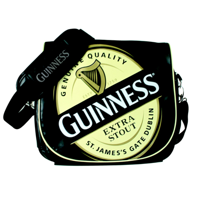 Product image for Guinness Label Messenger Bag
