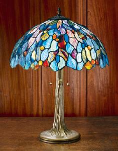 Product image for Fairy Pool Stained Glass Table Lamp