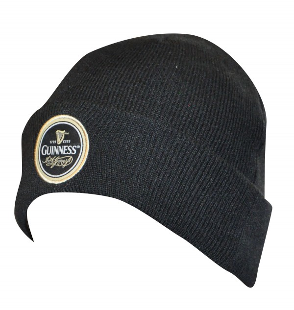 Product image for Guinness Classic Black Label Beanie Hat