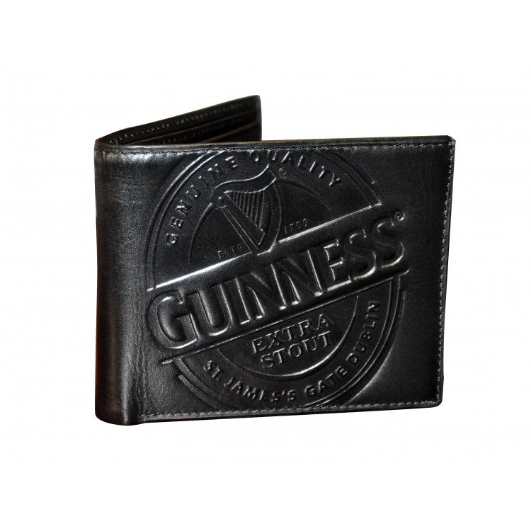 Guinness Label Leather Wallet at JATRGNS2334