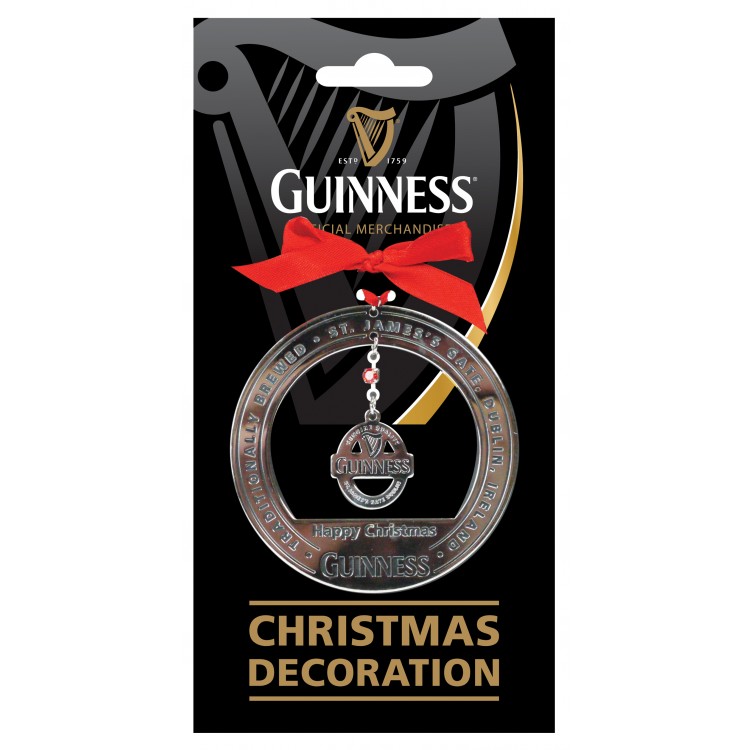 Product image for Irish Christmas - Guinness Christmas Label Ornament