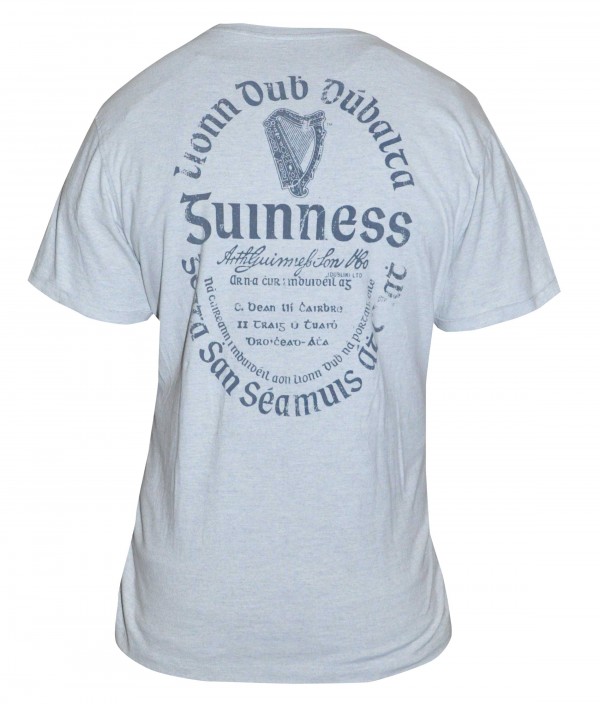 Product image for Guinness Heathered Gaelic T-Shirt