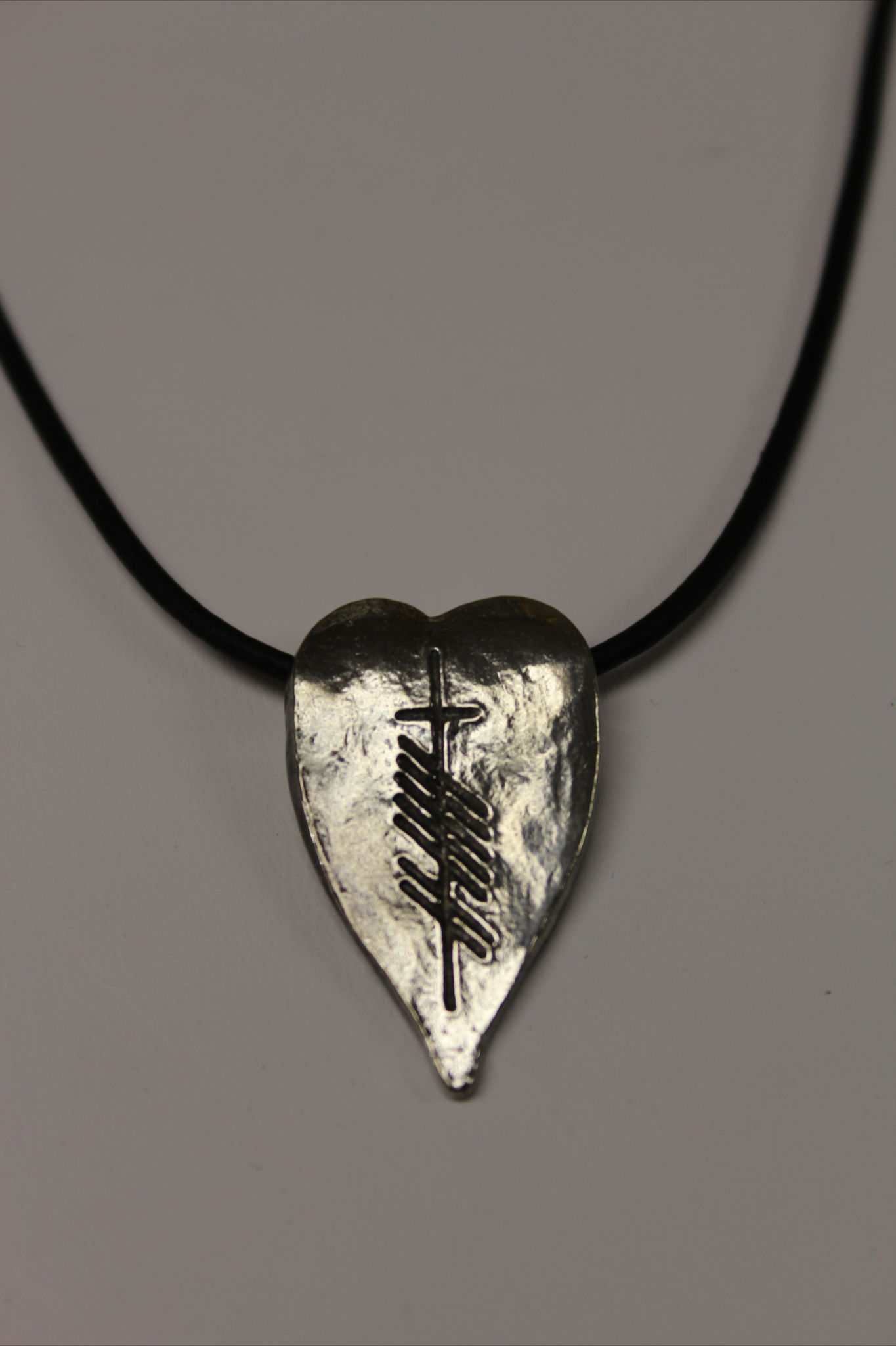 Product image for Irish Necklace - Ogham 'Love' Pendant