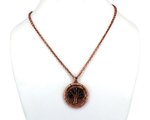 Product image for Celtic Necklace - Tree of Life Necklace - Bronze