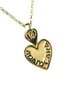 Product image for Irish Necklace - Mo Anam Cara My Soul Mate Pendant with Chain - Small