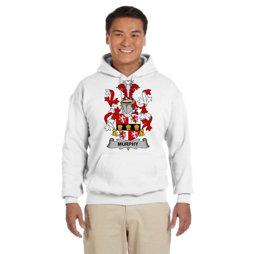 Product image for Personalized Coat of Arms Adult Hooded Sweatshirt
