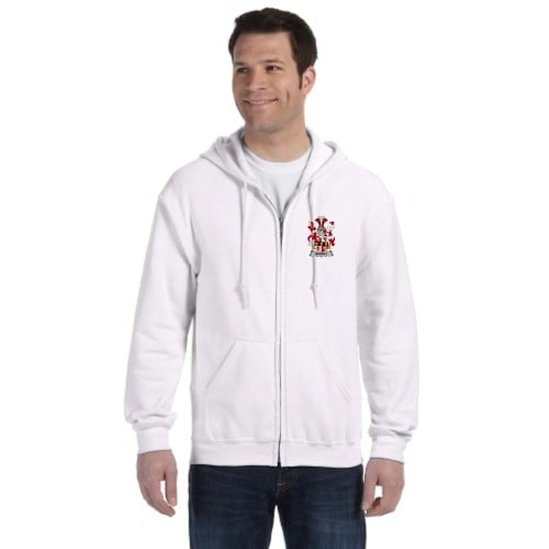 Product image for Personalized Coat of Arms Adult Full-Zip Sweatshirt