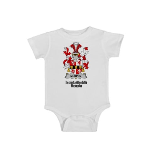 Product image for Personalized Coat of Arms Baby Romper