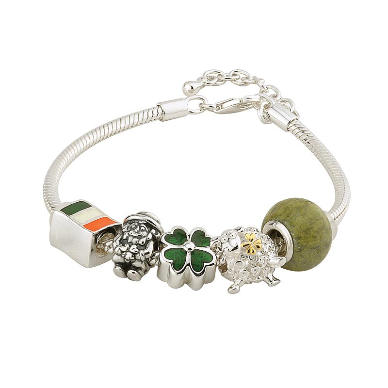 Uniquely Irish Charm Bracelet at S5719
