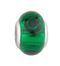 Product image for Celtic Bracelet Bead - Green Celtic Glass