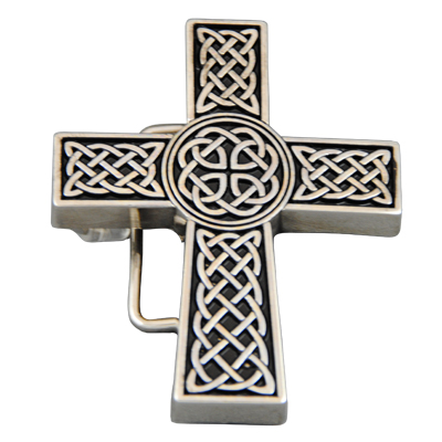 Product image for Celtic Knot Cross Belt Buckle