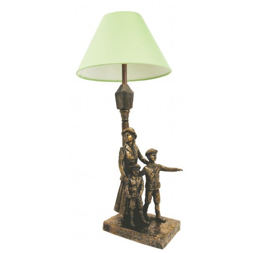 Product image for Rynhart Bronze Sculpture - Annie Moore Bronze Lamp