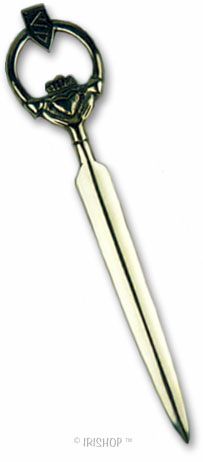 Product image for Claddagh Brass Letter Opener