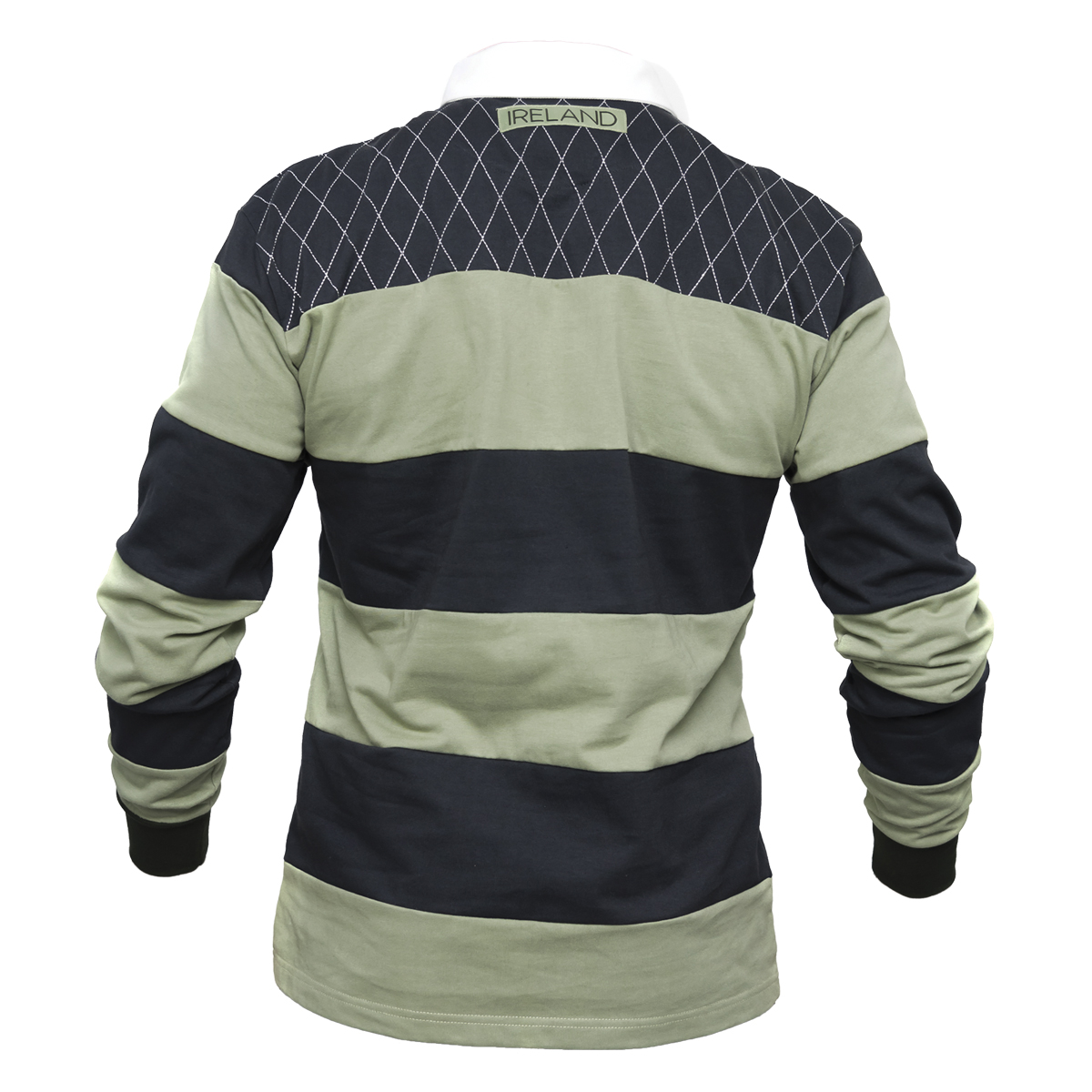 Product image for Irish Shirt | Green & Navy Irish Rugby Shirt