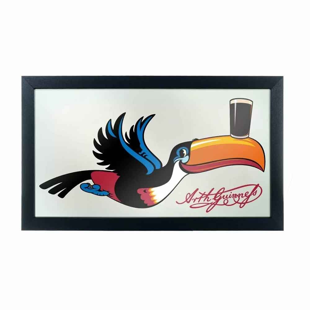 Product image for Guinness | Classic Toucan Framed Mirror Wall Plaque