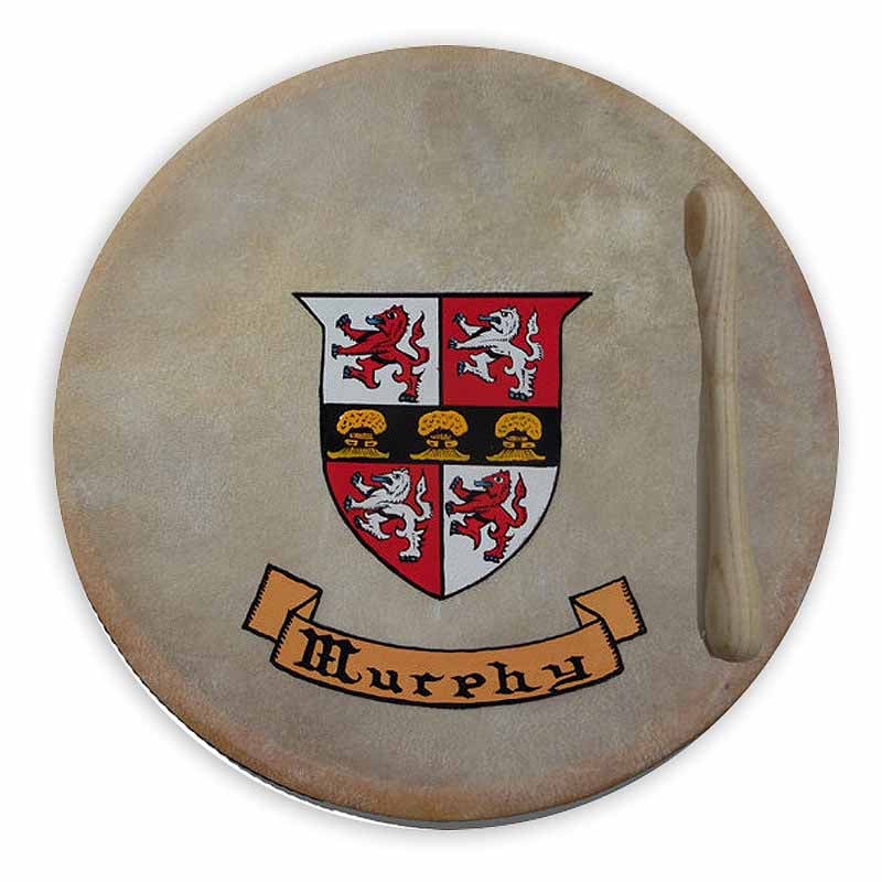 Product image for Irish Coat of Arms Bodhran - 8 inch