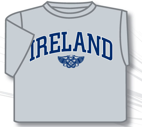 Product image for Kids T-Shirts: Kids T-Shirts: Kids Grey Ireland T-Shirt