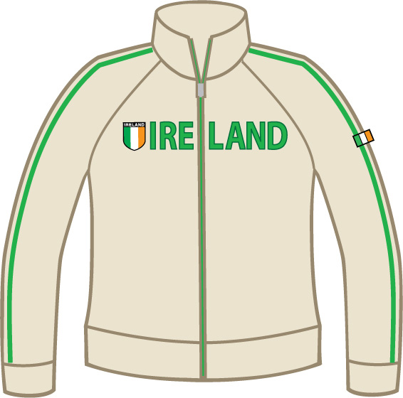 Product image for Ladies Ireland Shield Jacket