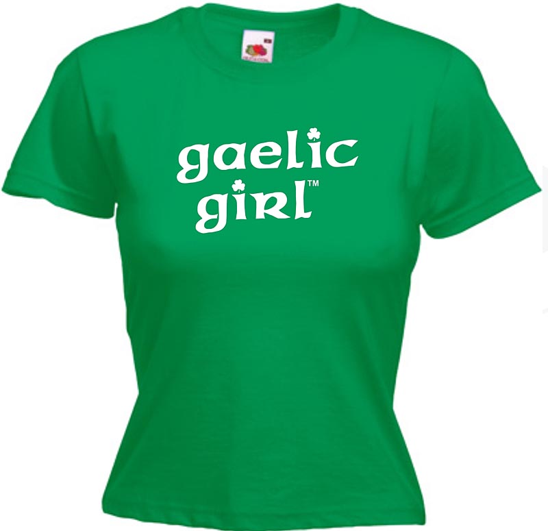 Product image for Irish T-Shirt - Gaelic Girl