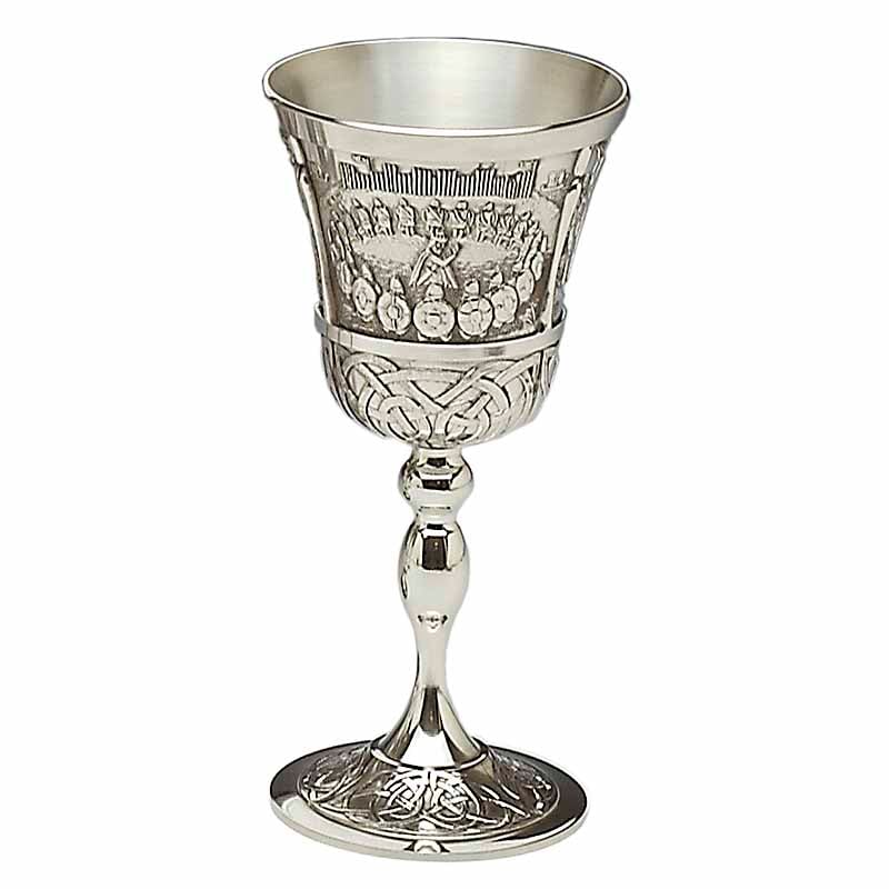 Product image for Irish Wedding Pewter Goblet King Brian Boru