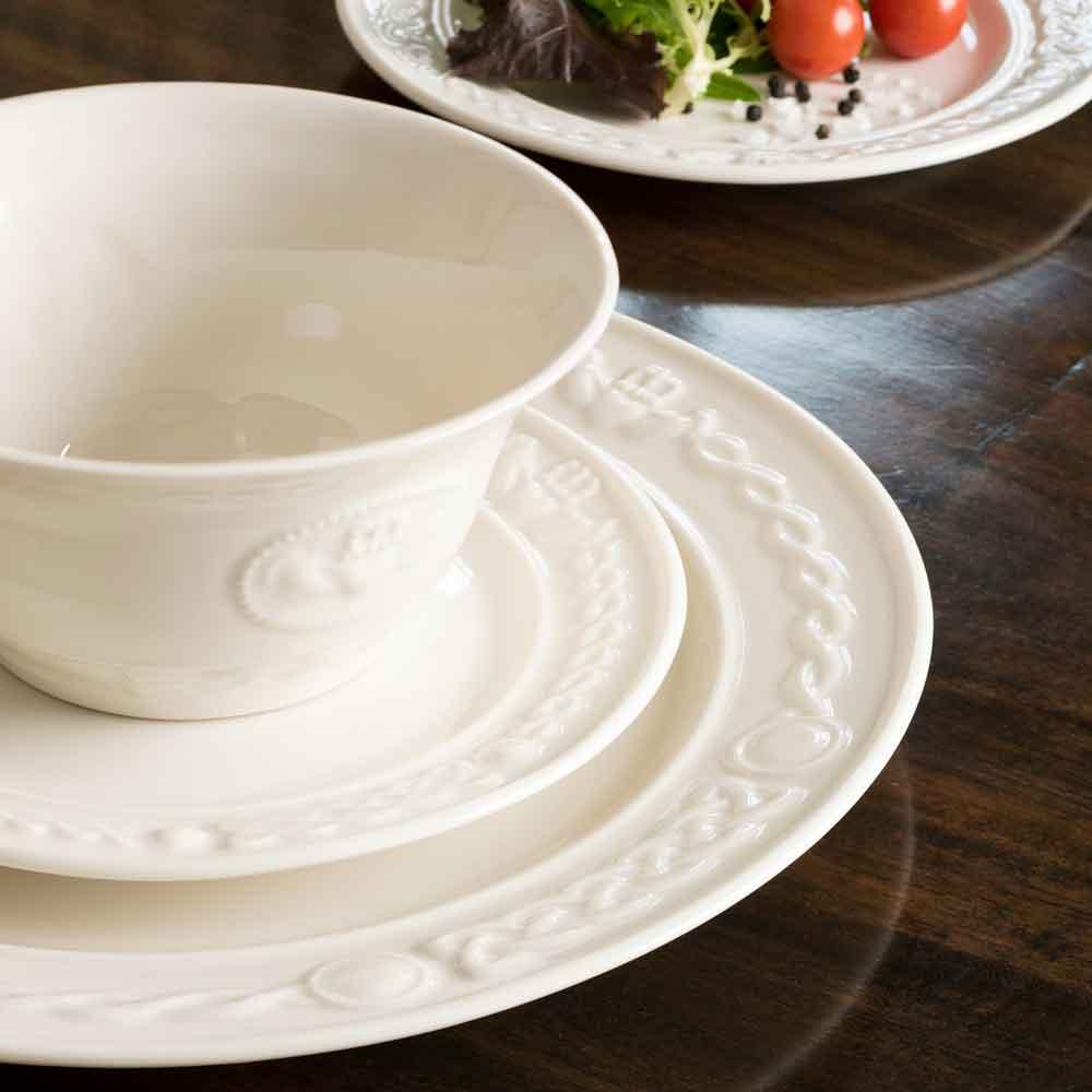 Product image for Belleek Pottery | Irish Claddagh Dinner Plate   