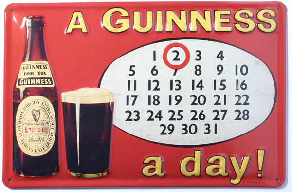 Product image for A Guinness A Day!