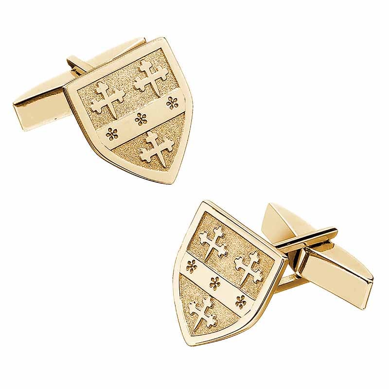 Product image for Irish Coat of Arms Jewelry Shield Cufflinks