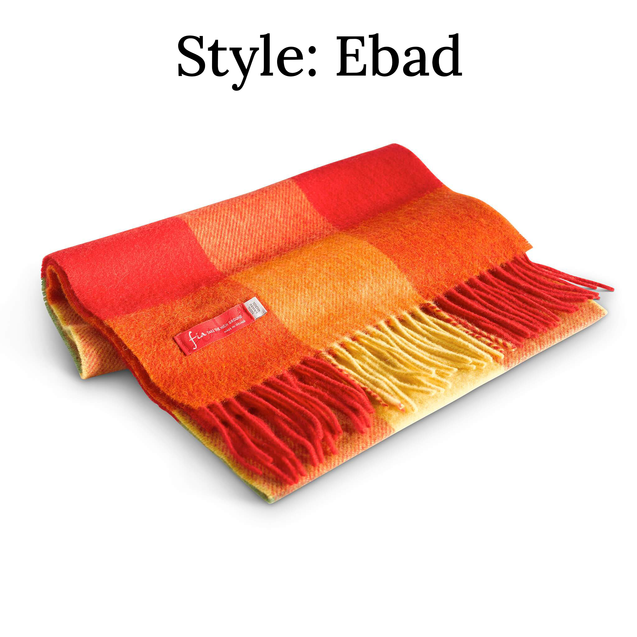 Product image for Irish Scarf | 100% Lambswool 60 inch x 12 inch