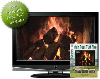 Product image for Irish Peat Turf Fire DVD