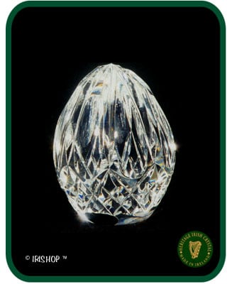 Product image for Irish Crystal - Heritage Crystal Reflections Egg Paperweight