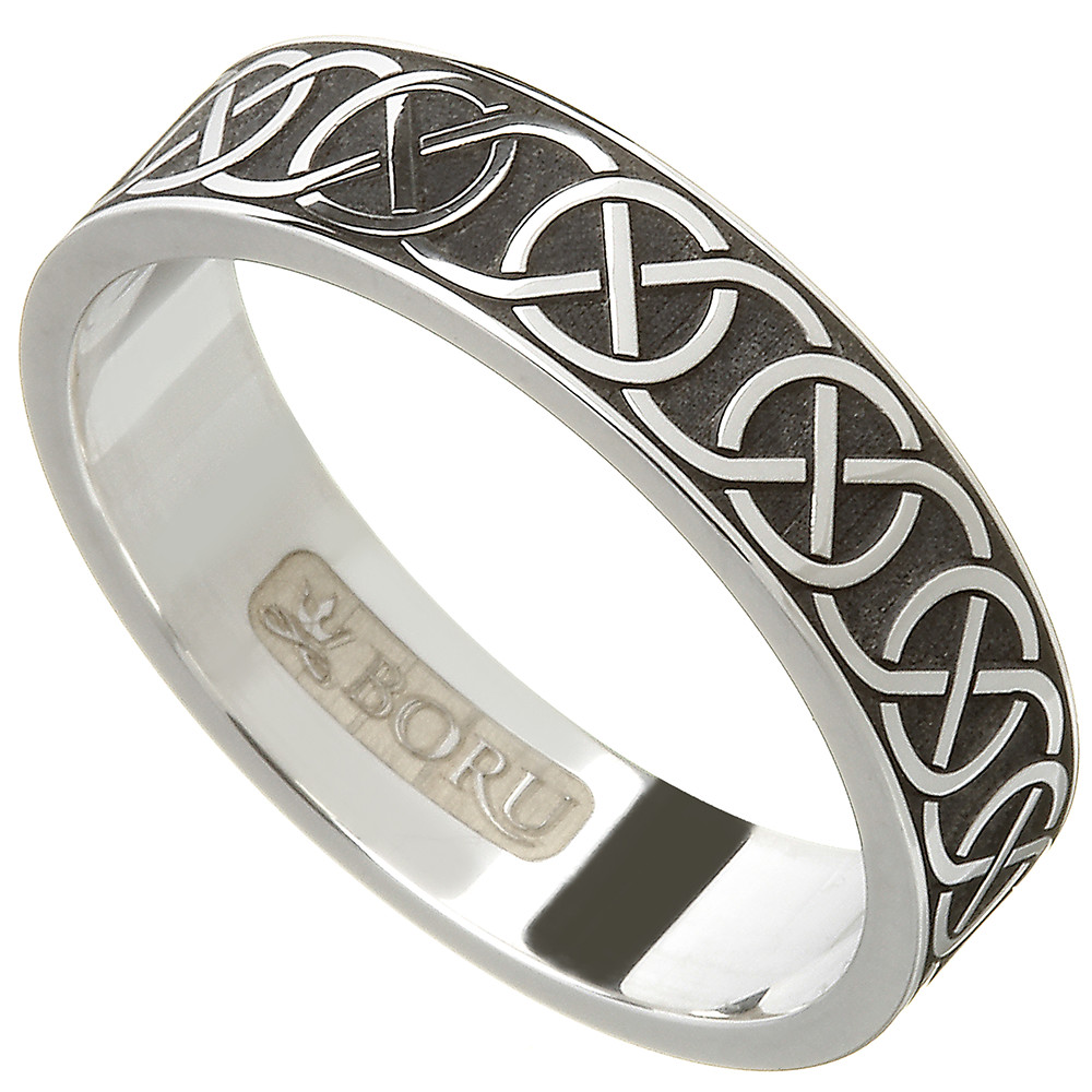 Product image for Celtic Ring - Ladies Celtic Knot Wedding Ring