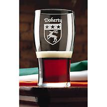 Alternate image for Personalized Irish Coat of Arms Tavern Glasses - Set of 4